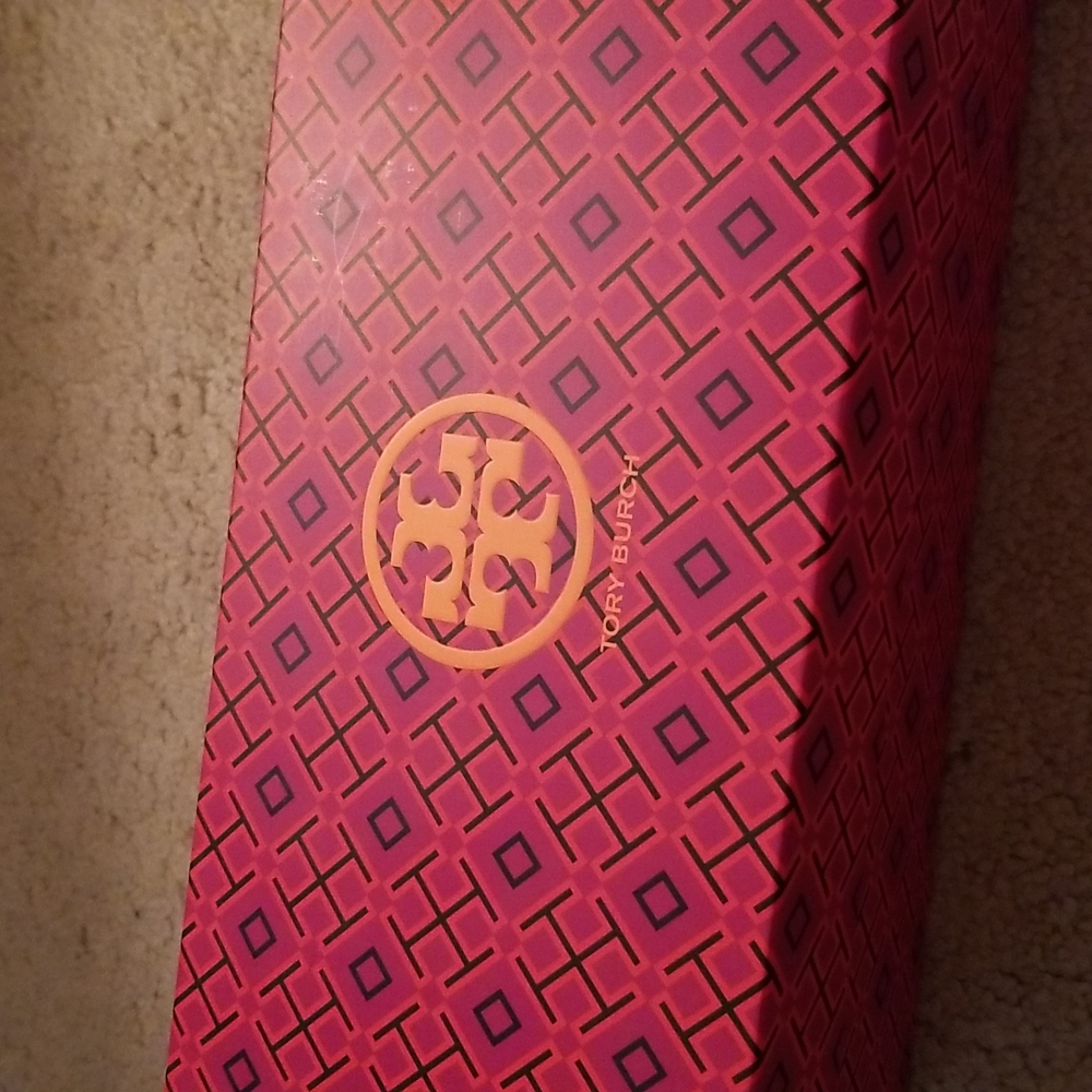 Gold Tory Burch Ballet Flat